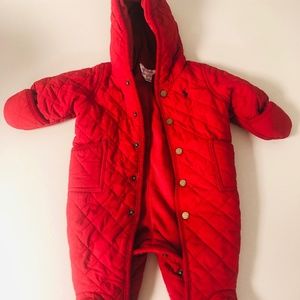 Infant Ralph Lauren snowsuit